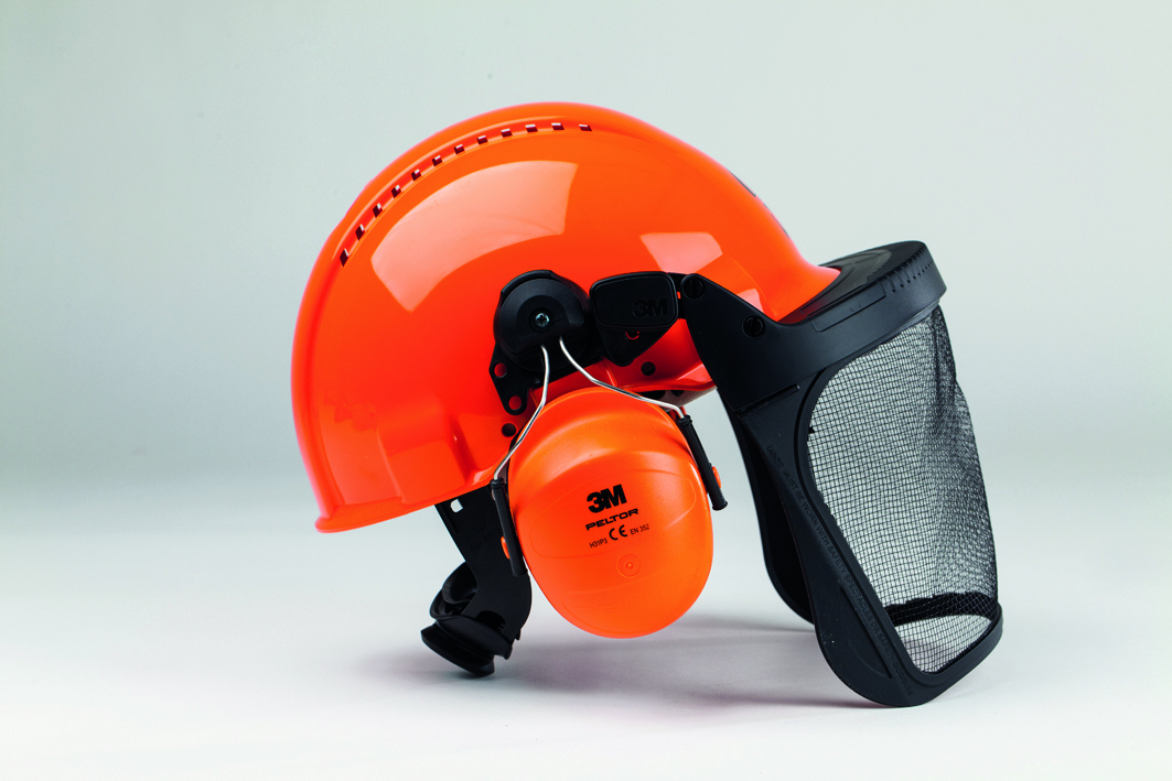 Forsthelm G3000 mit Gehörschutz und Visier