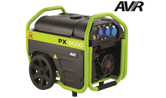 PX 8000 AVR  Generator 5KVA 230V mit  E-Start
