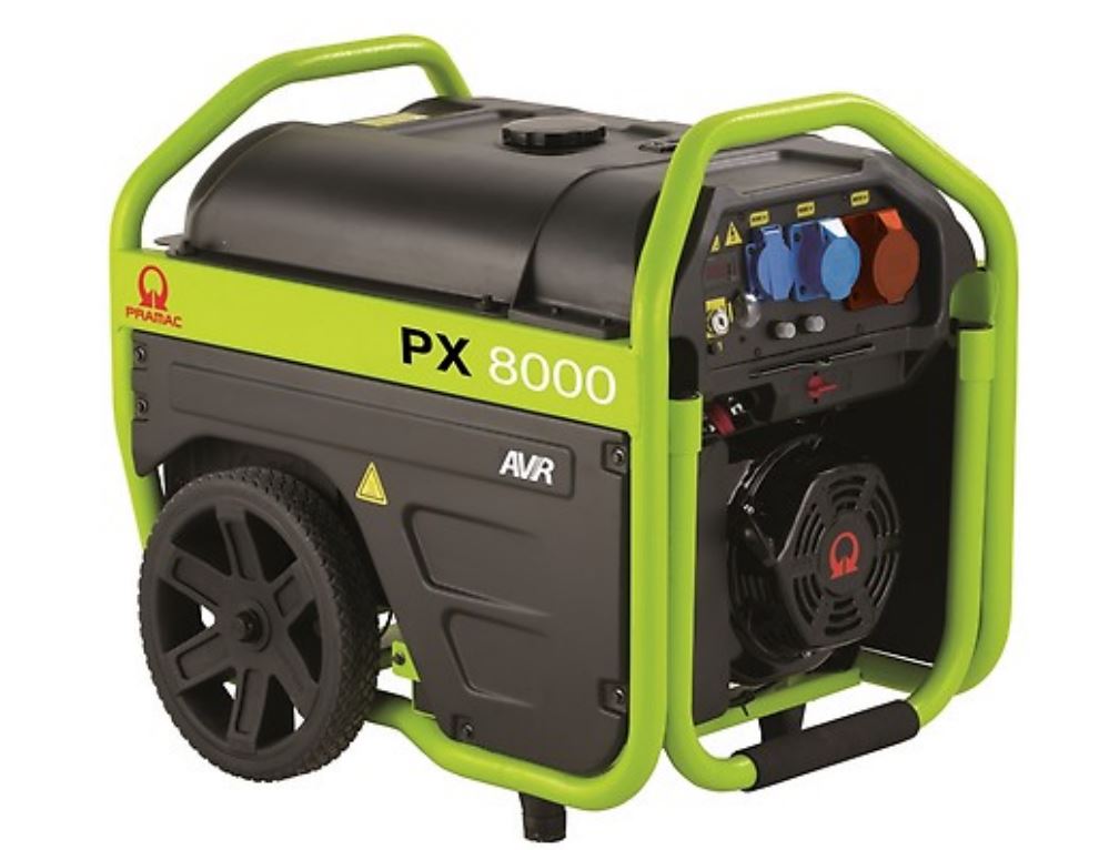 PX 8000 AVR Generator 230/400V - 5kVA OHV E-Start