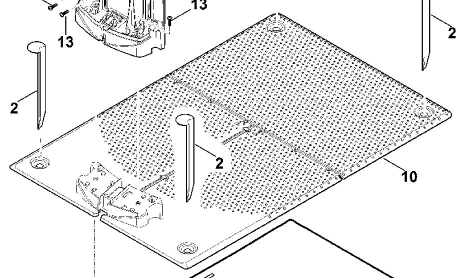 Bodenplatte Ladestation RMI