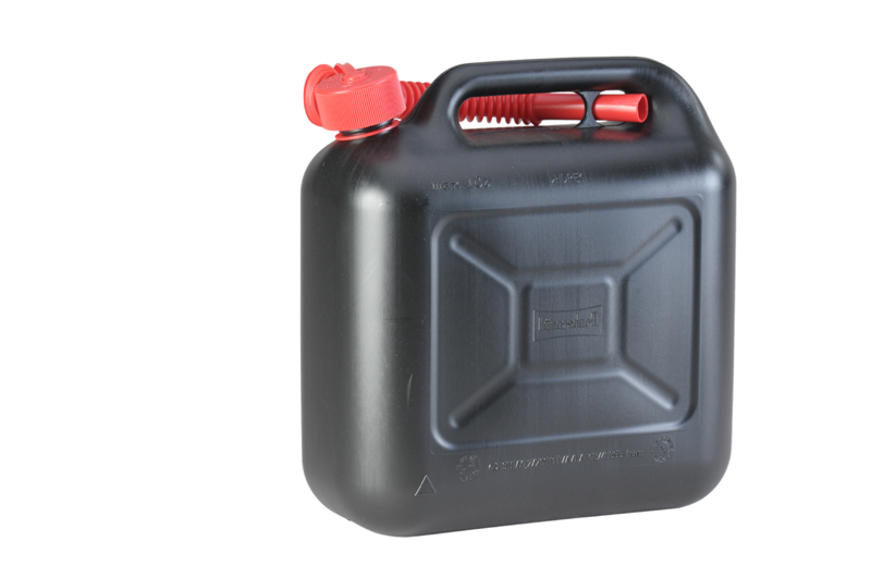 Kraftstoff-Kanister 10 Liter schwarz