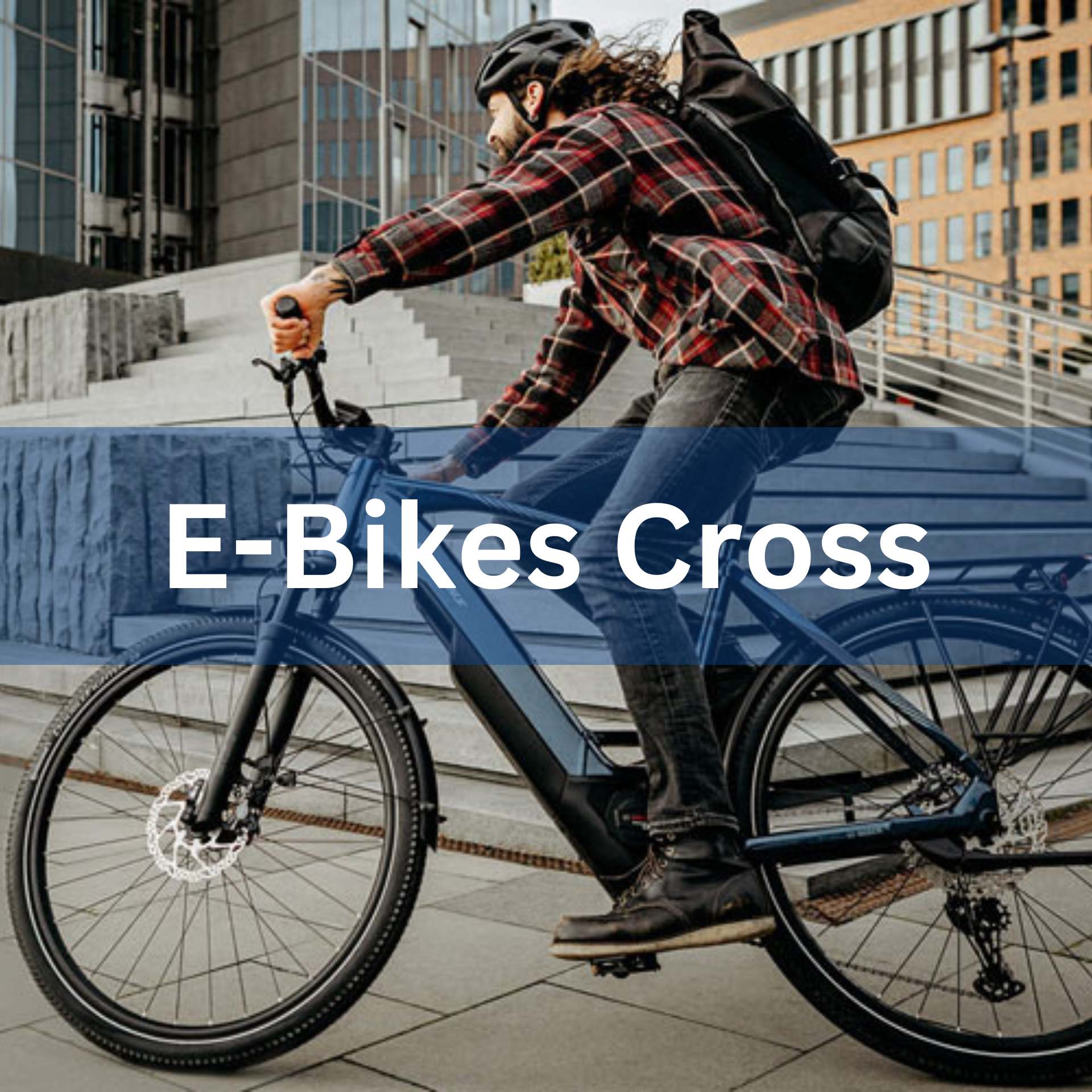 Kategorie E-Bikes Cross