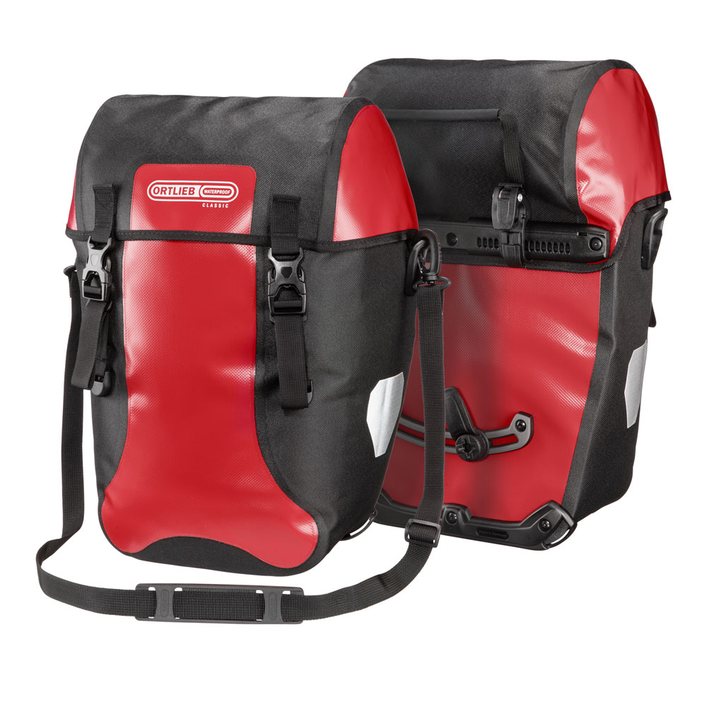 Bike-Packer Taschen 1 Paar/2x 20L red-black